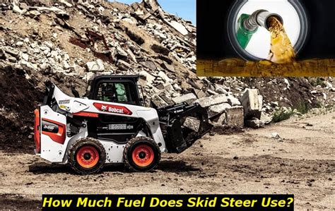 how long run a skid steer fuel tank|how much fuel does a skid steer use.